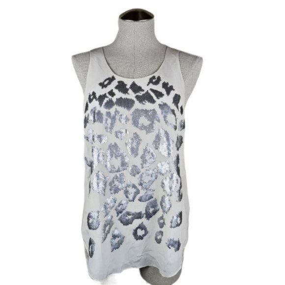 Rebecca Taylor The Leo Sequin Tank - Picture 2 of 12